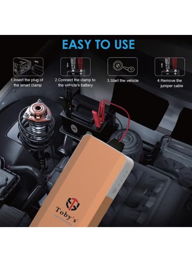 Toby's X19 PRO 16000mAh Car Jump Starter & Power Bank 2