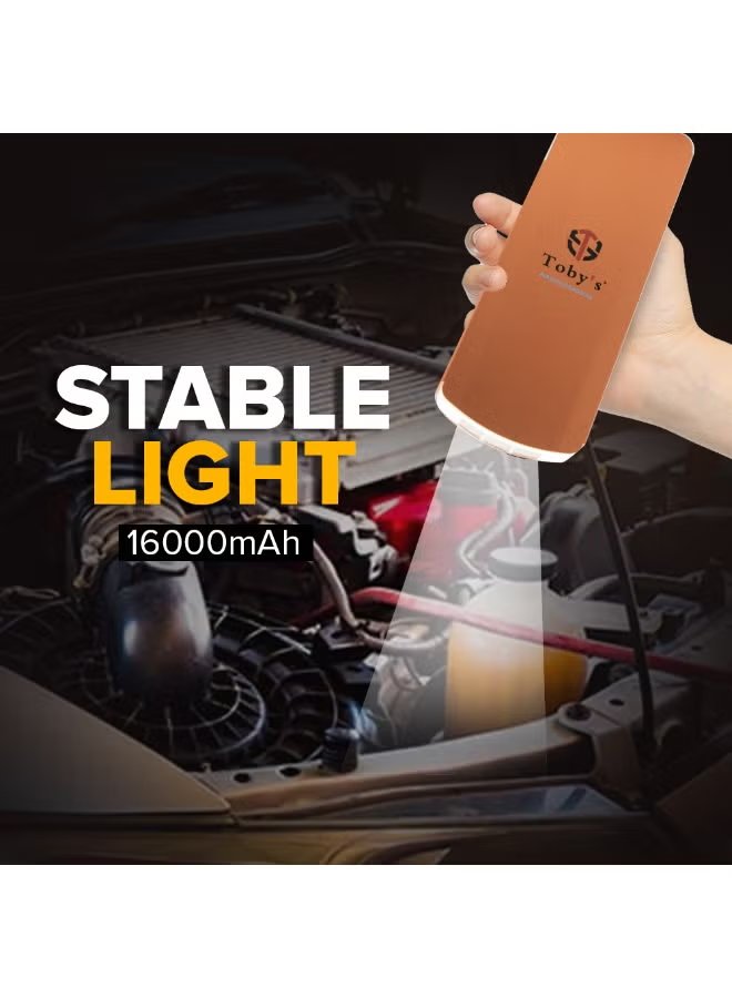 Toby's X19 PRO 16000mAh Car Jump Starter & Power Bank 6