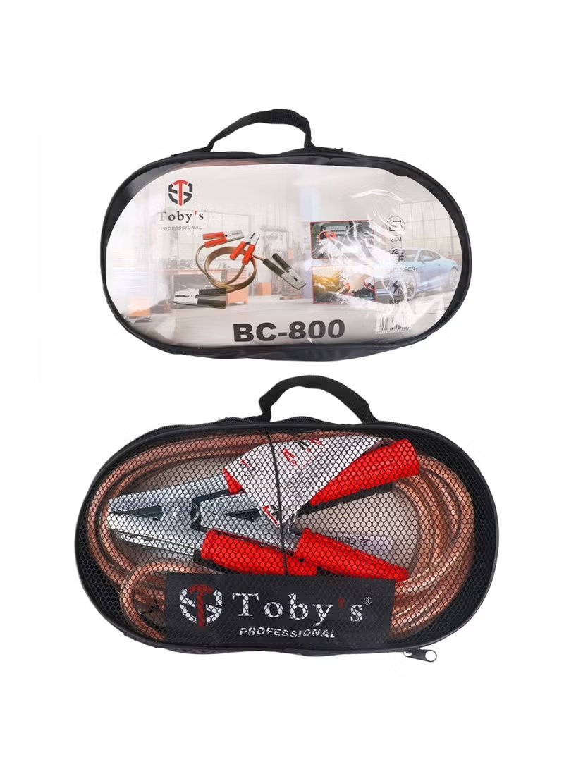 Toby's BC-800 Heavy Duty Car Booster Jumper Cable 800A (2.5m) 8