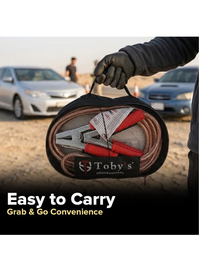 Toby's BC-1000 Heavy Duty Car Booster Jumper Cable 1000 AMP - 3M 3