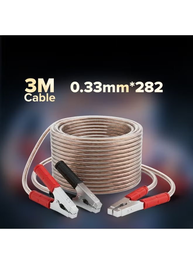 Toby's BC-1200 Heavy Duty Car Booster Jumper Cable 12000A - 3m 7