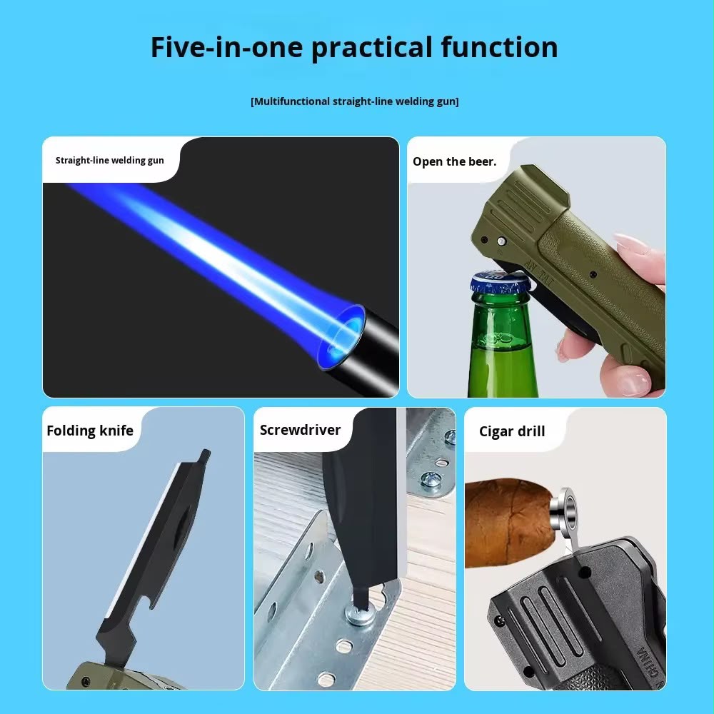 Multi-Functional Direct Injection Gas Torch Gun - Camouflage Pattern 5