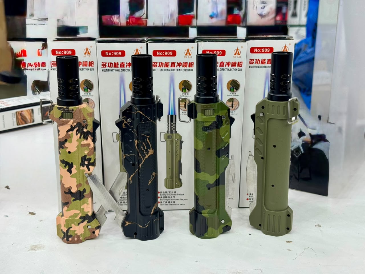 Multi-Functional Direct Injection Gas Torch Gun - Camouflage Pattern 8