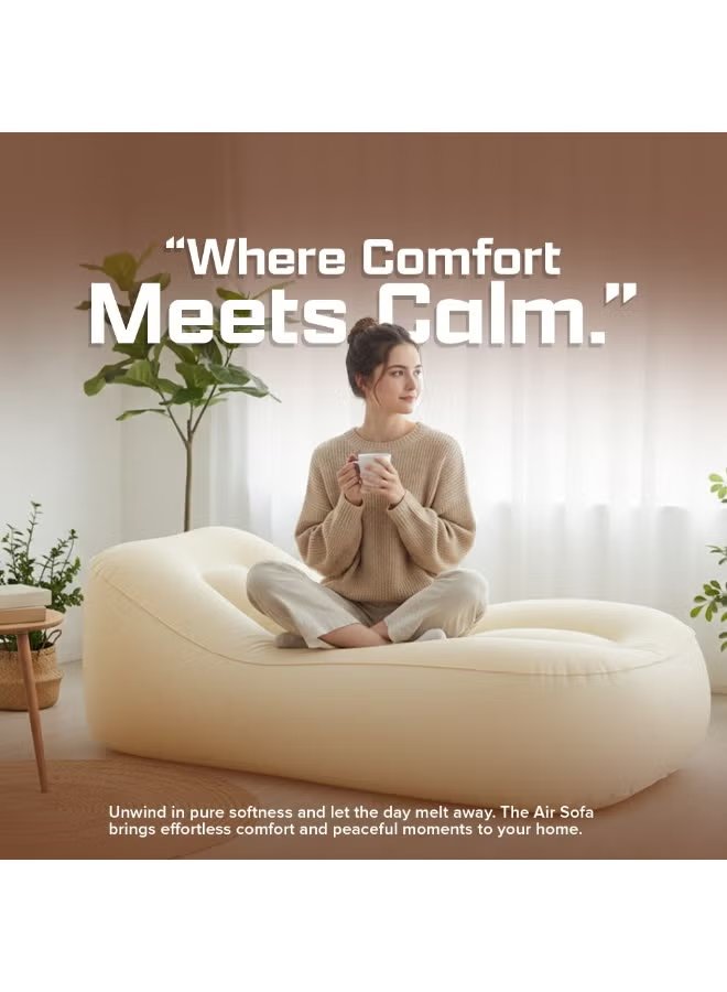 Toby's Premium Inflatable Air Sofa 01 with Automatic Pump 6