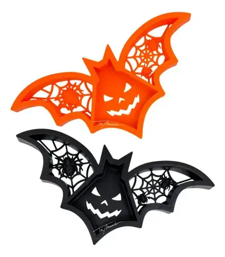 Halloween Bat Fruit Plate & Serving Tray