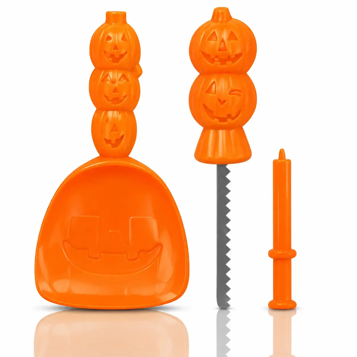 Halloween Pumpkin Carving Tool Kit (3 Pieces)