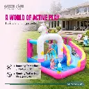 Green Lion GIP-12 Wonder Land Inflatable Bounce House - Pink 3