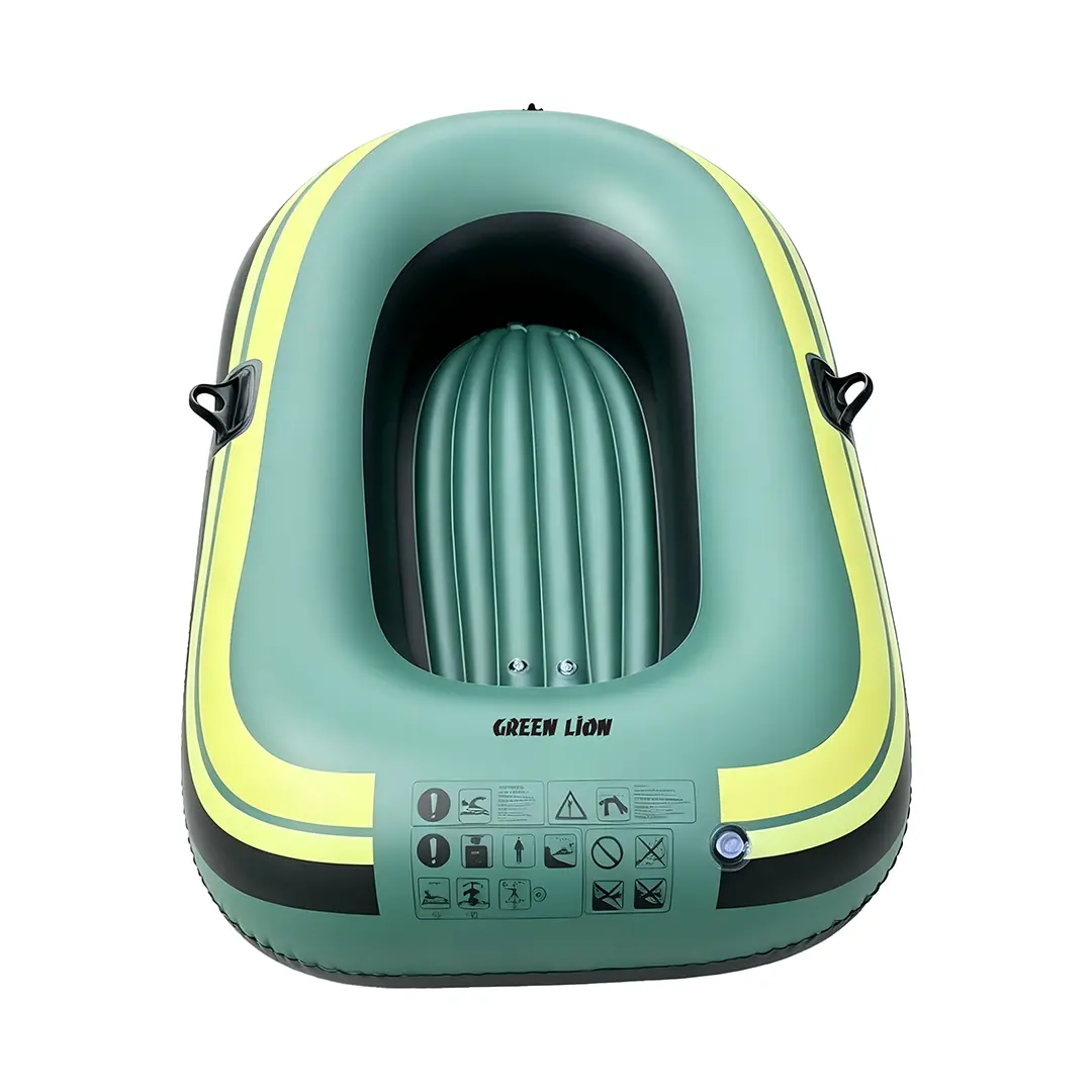 Green Lion Aqua Rider Inflatable Boat - Green 2