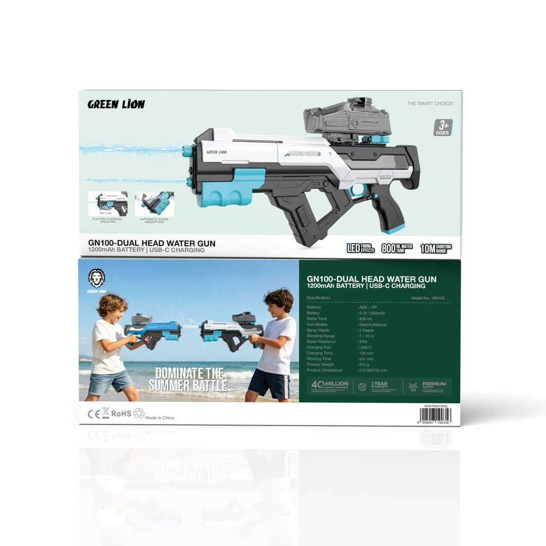 Green Lion GN100 Dual Head Water Gun 5