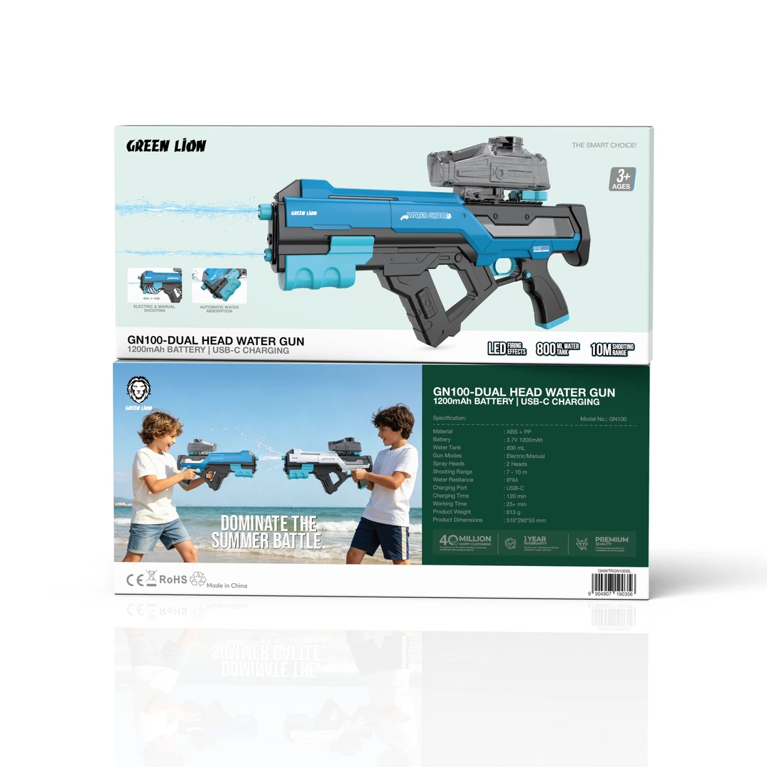 Green Lion GN100 Dual Head Water Gun 9