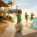 Green Lion GN85 Electric Continuous Shooting Water Gun - Grey 5