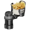 Green Lion Drive Flex 2-In-1 Car Cup Holder - Black 3