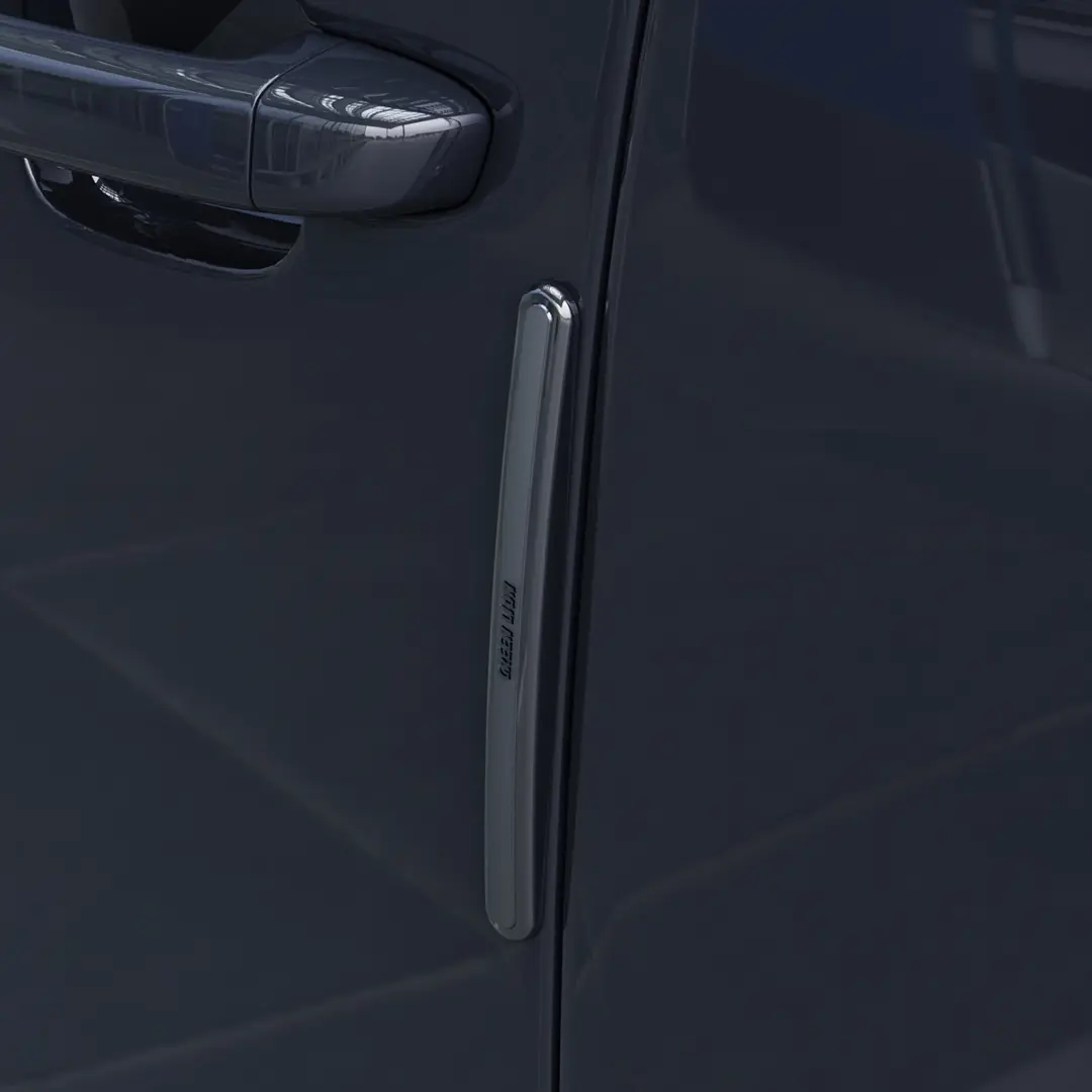 Green Lion Car Door Guard 4-Strip Pack - Black 4
