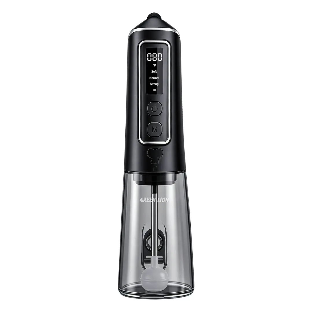 Green Lion Water-Powered Ear Wax Remover - Black 3