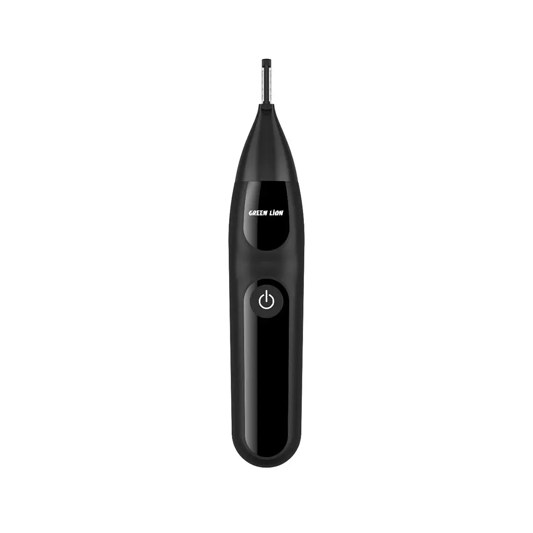 Green Lion One Blade Plus Hair, Nose & Eyebrow Trimmer - Black 3