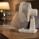 Green Lion Classic 8" Desktop Fan - White 6