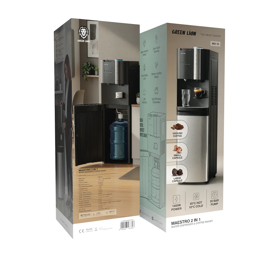 Green Lion Maestro 2-in-1 Water Dispenser & Coffee Maker 5