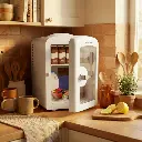 Green Lion GMF-65 Mini Fridge 4L - White 6