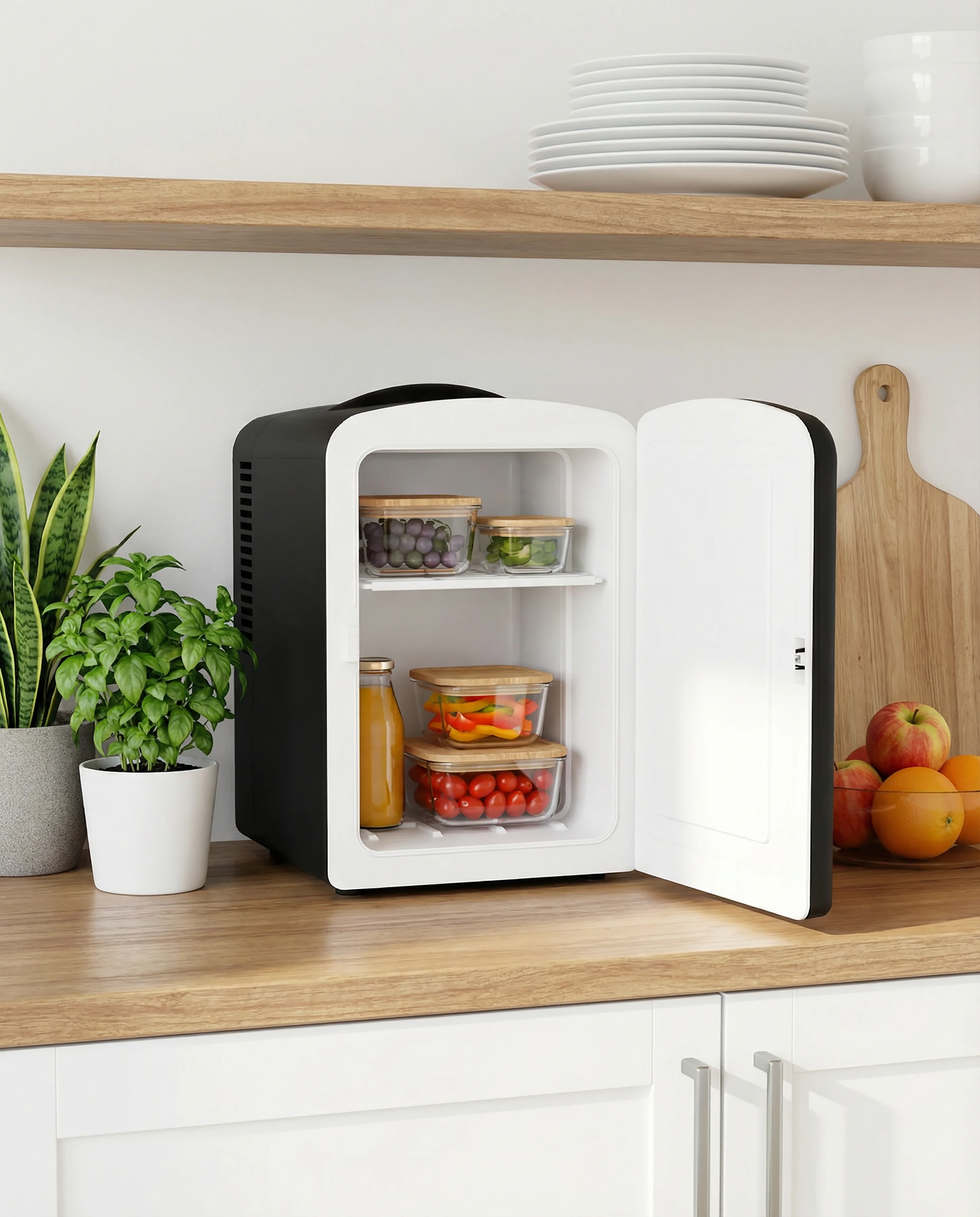 Green Lion GMF-75 Mini Fridge 4L - Black 6