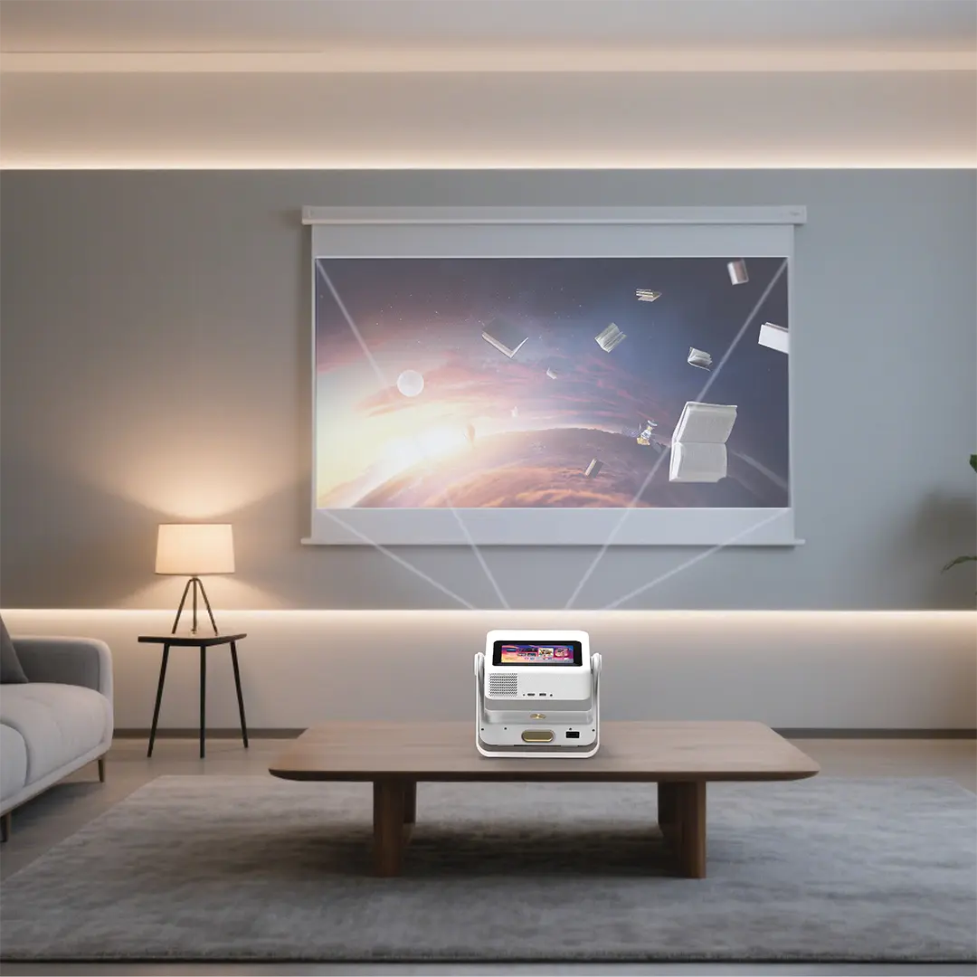 Green Lion Orion 2 Smart Projector with Smart Display & 4K Support - White 2