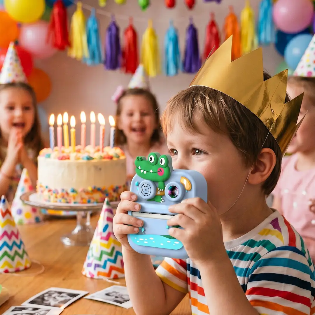 Green Lion Little Click Instant Print Camera for Kids 2