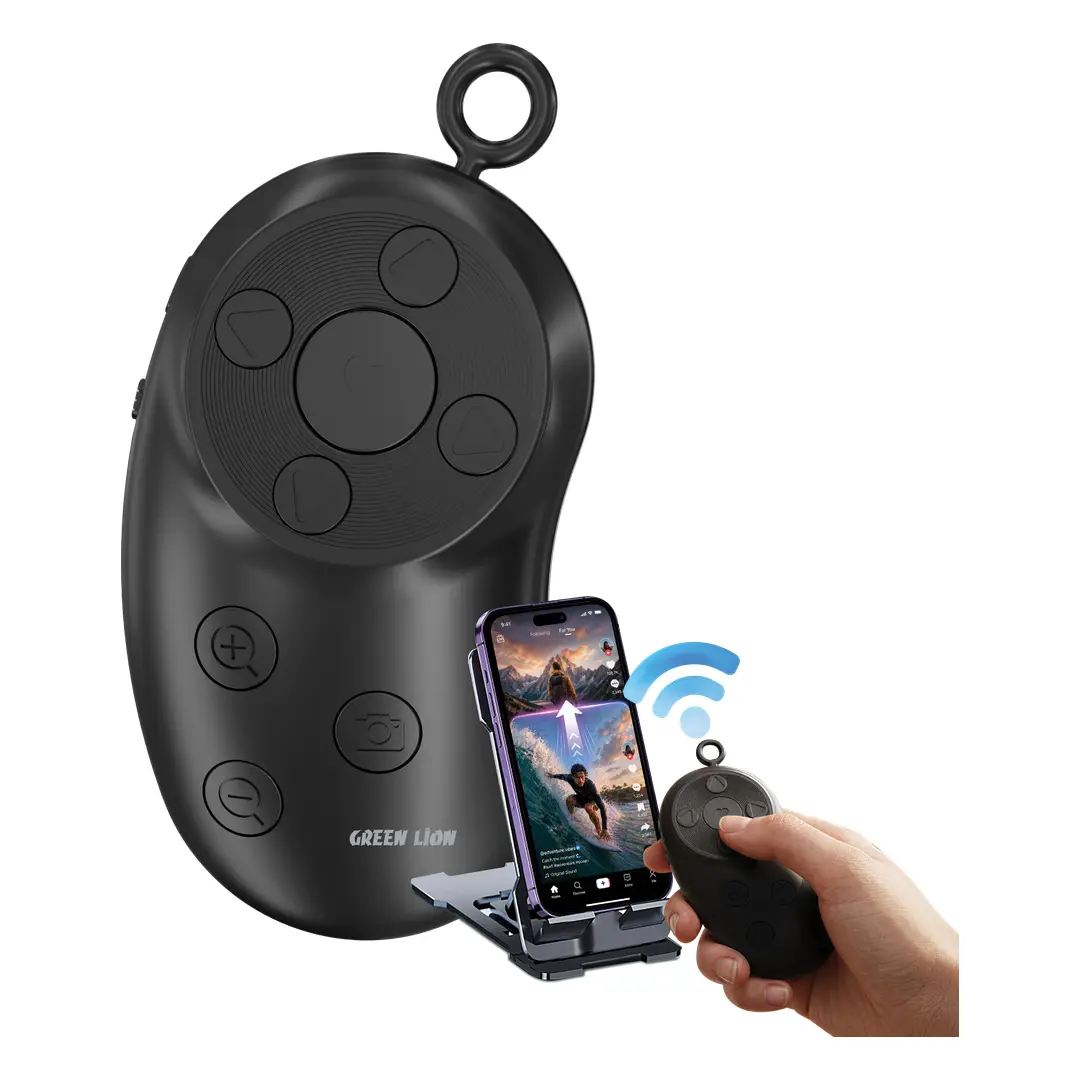 Green Lion Air Scroll Smart Wireless Remote - Black 3