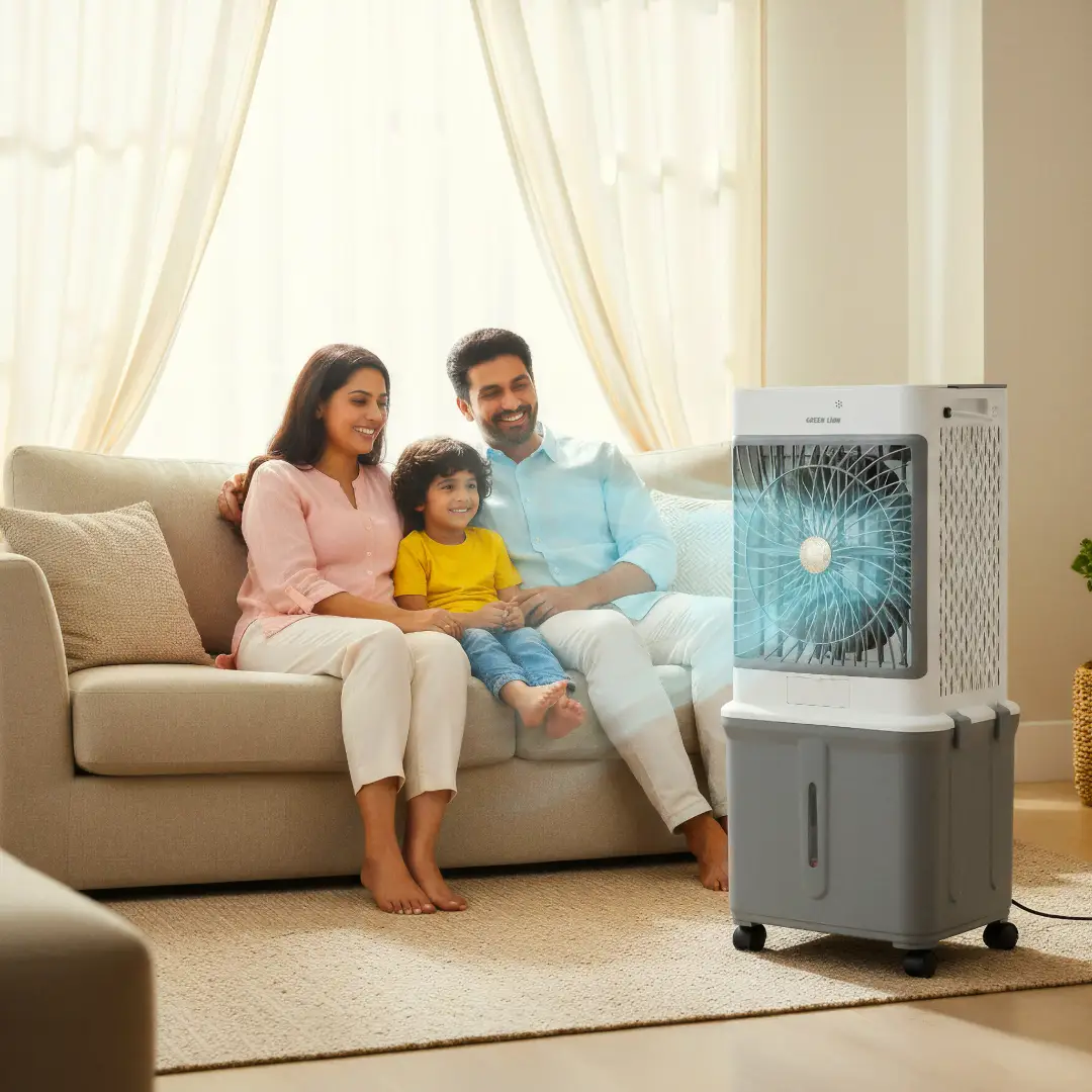 Green Lion GA30 Air Cooler with 30L Water Tank - Grey 2