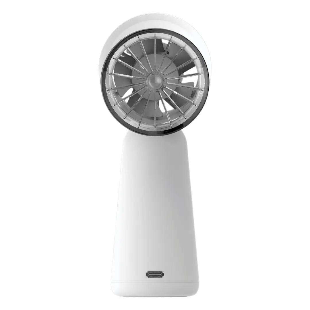 Green Lion Elvar Handheld Fan - White 3