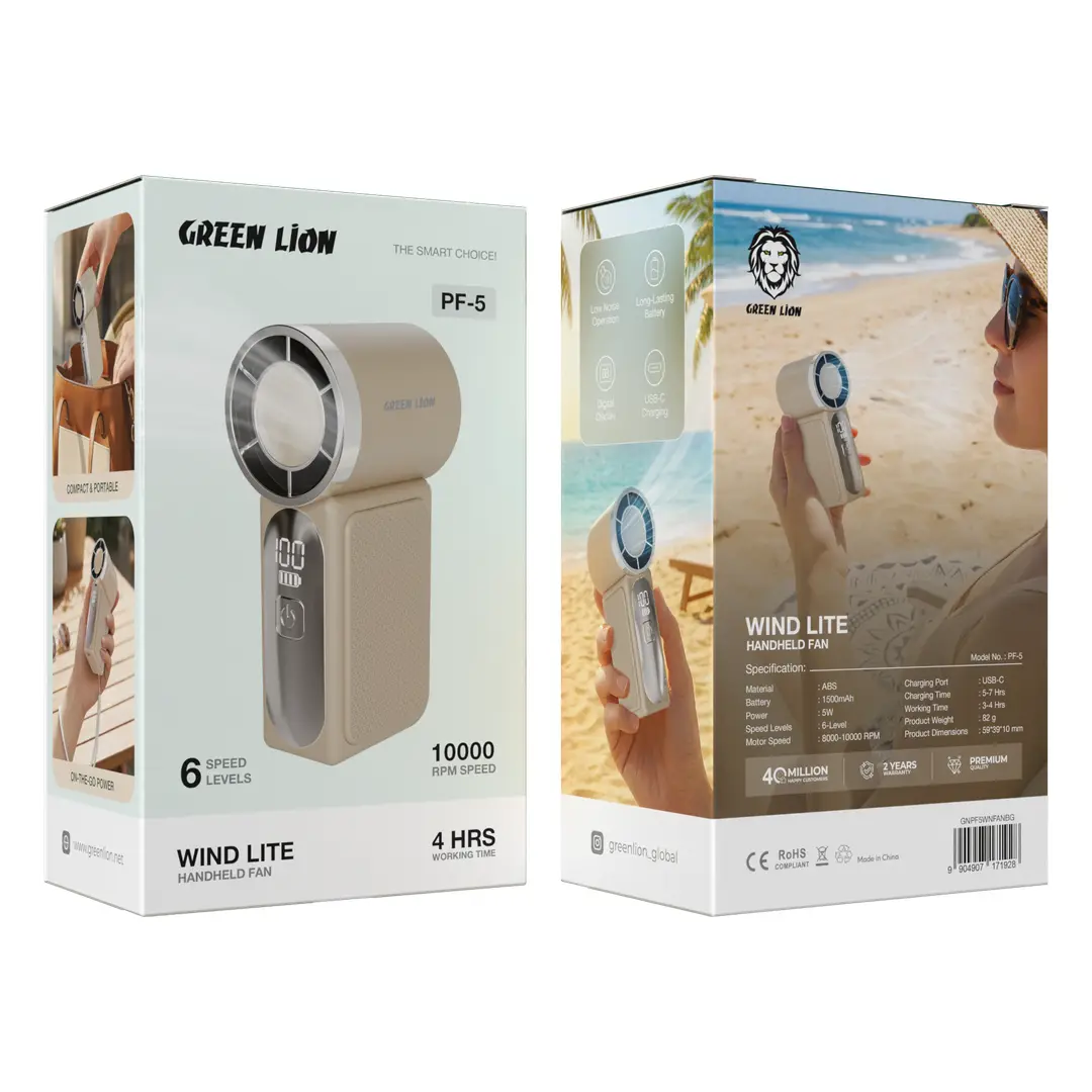 Green Lion Wind Lite Handheld Fan 5