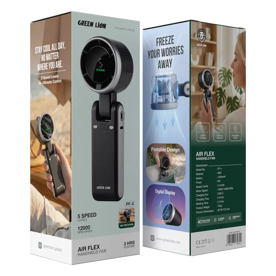 Green Lion Air Flex Portable Handheld Fan 7