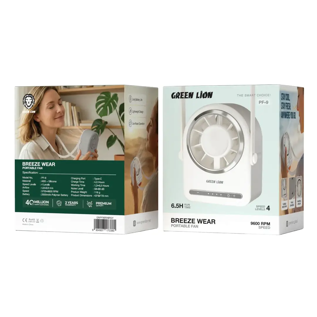 Green Lion Breeze Wear Portable Fan 3