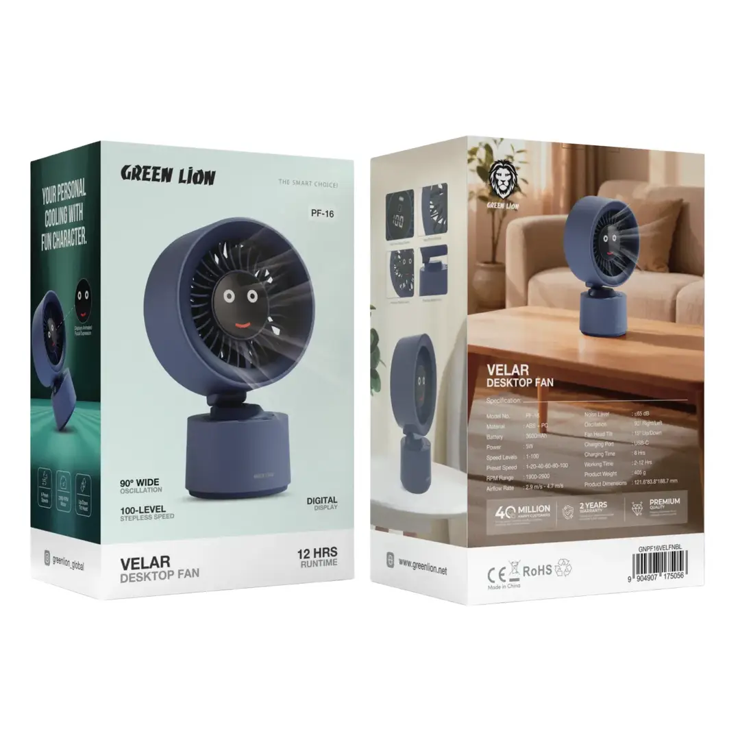 Green Lion Velar Desktop Fan 5