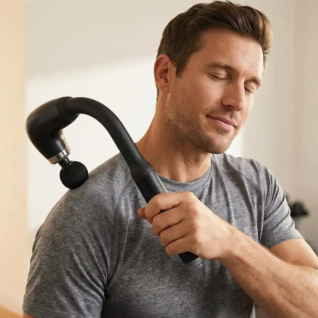 Green Lion ARC Relief Long Handle Massage Gun - Black 2