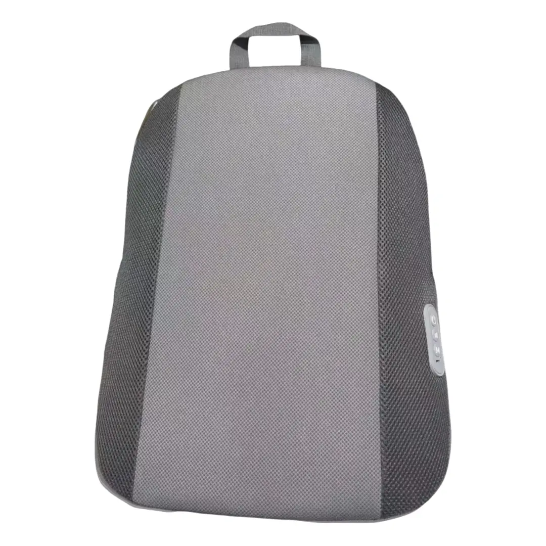 Green Lion Massage Cushion with Heating Function & Lumbar Support - Grey 3