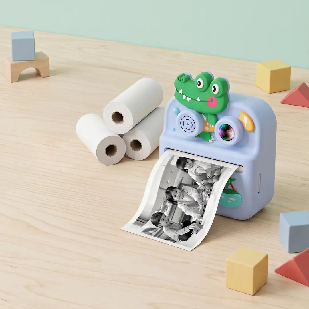 Green Lion Thermal Paper Roll for Instant Camera (3 Pack) - White 2