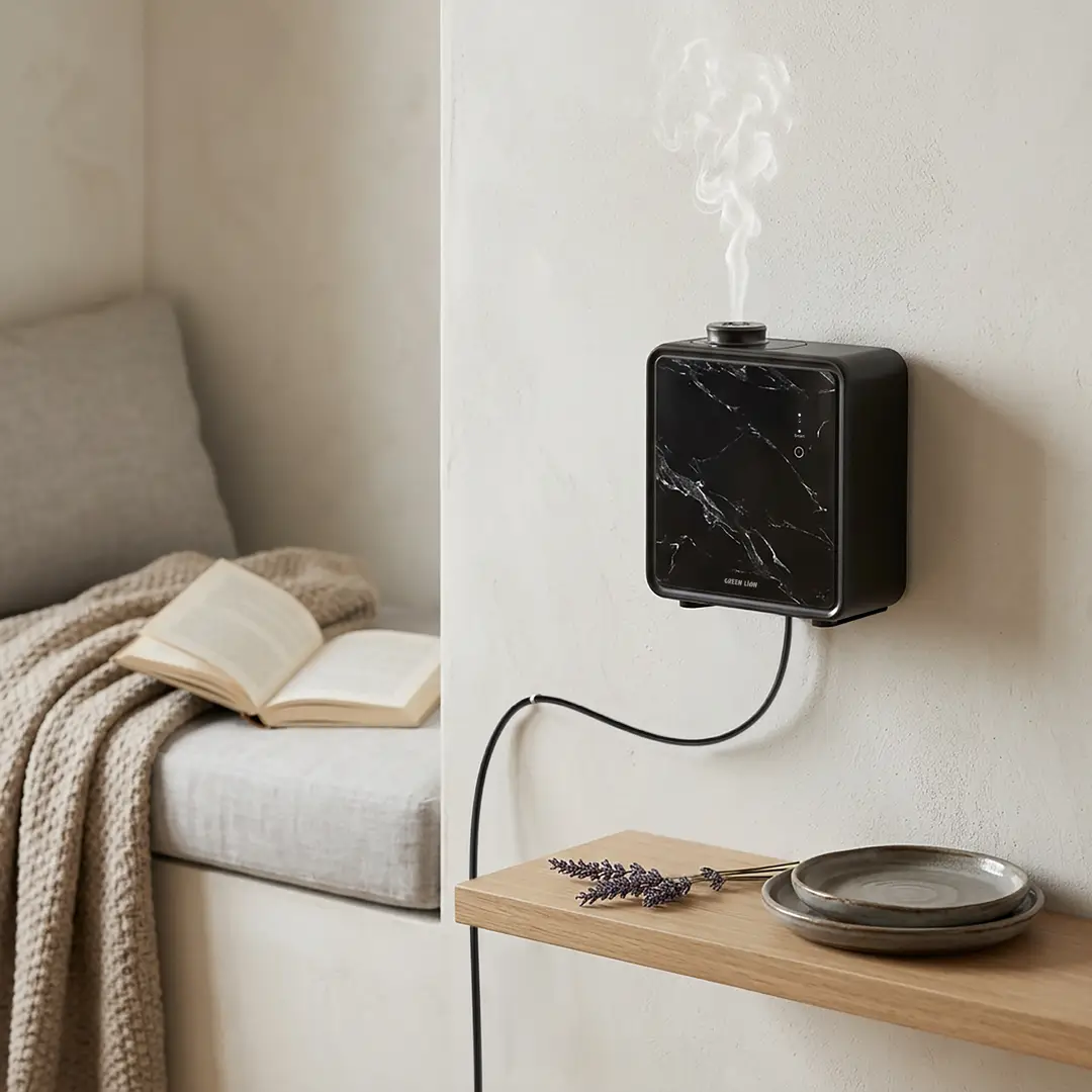 Green Lion Smart Aroma Pro Wall Mounted Scent Diffuser - Black 2