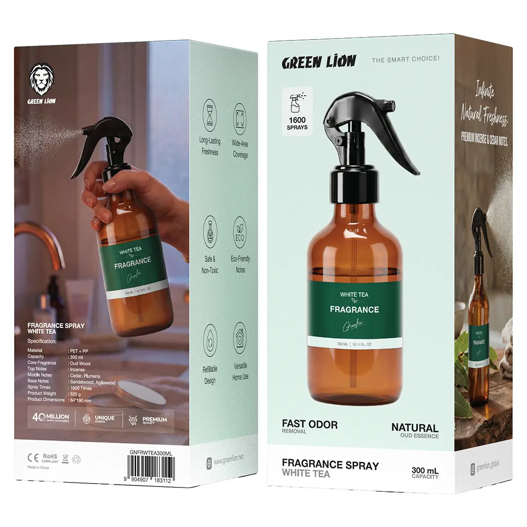 Green Lion Fragrance Spray White Tea - Brown (300ml) 3