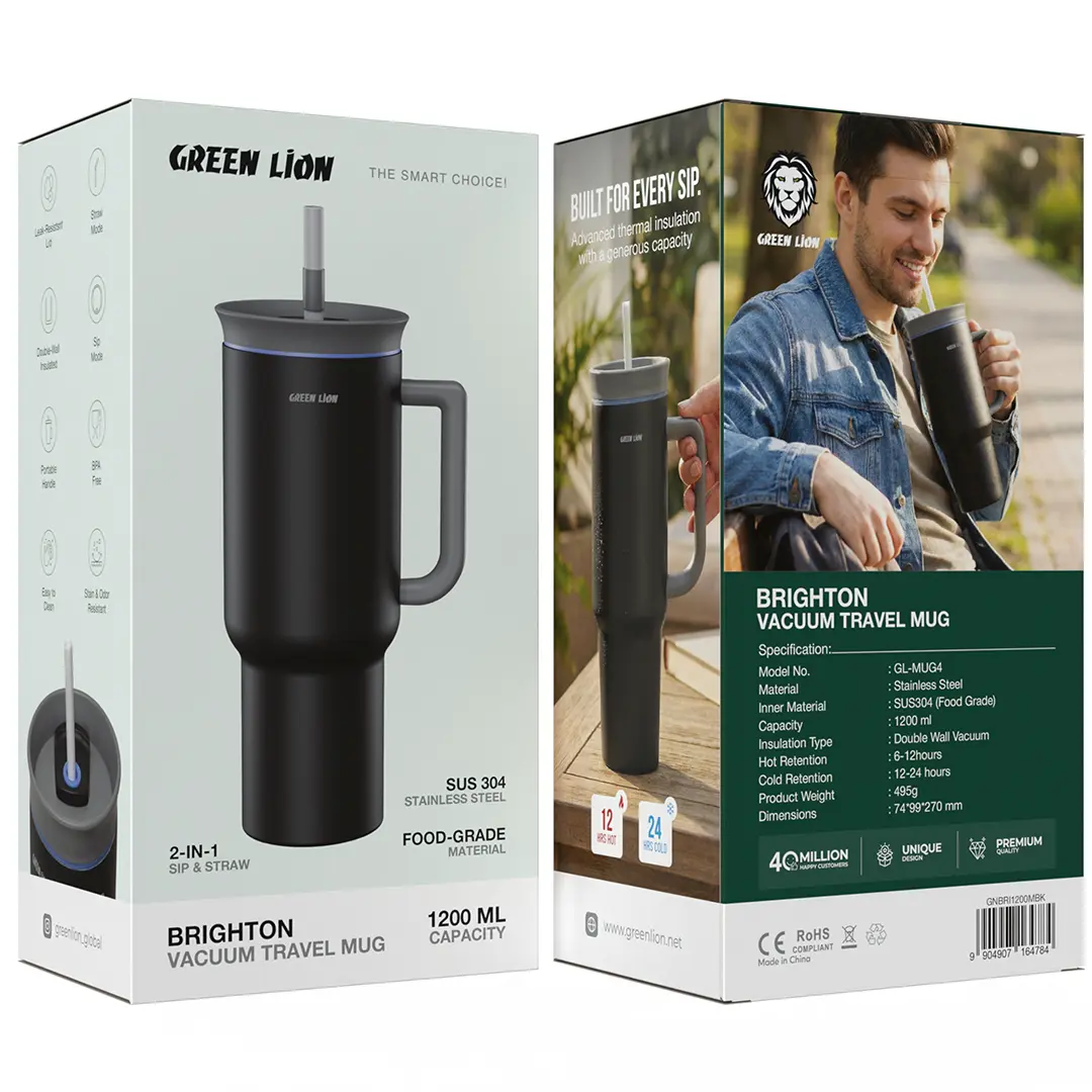 Green Lion Brighton Vacuum Travel Mug 1200ml 4