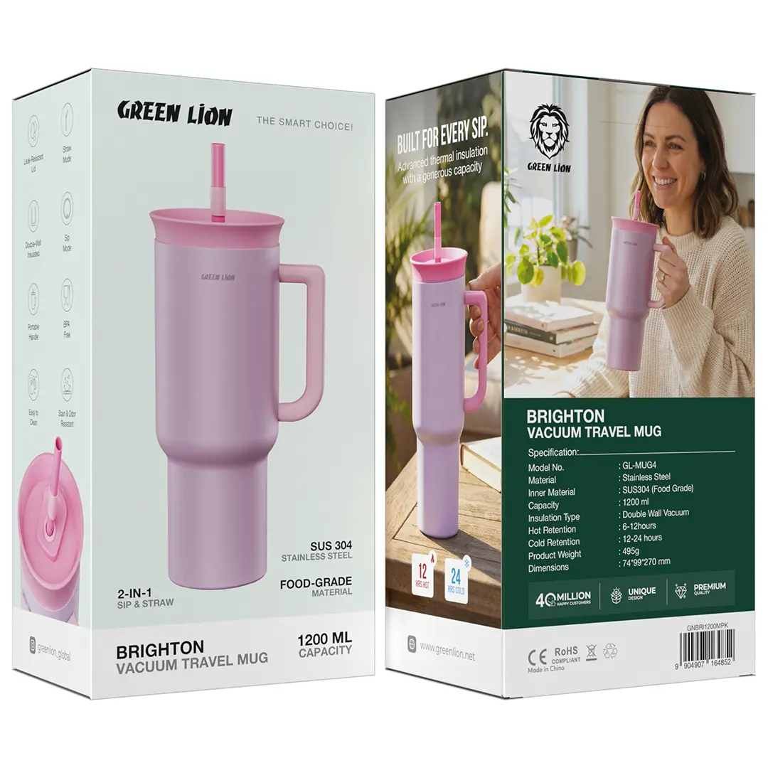 Green Lion Brighton Vacuum Travel Mug 1200ml 7
