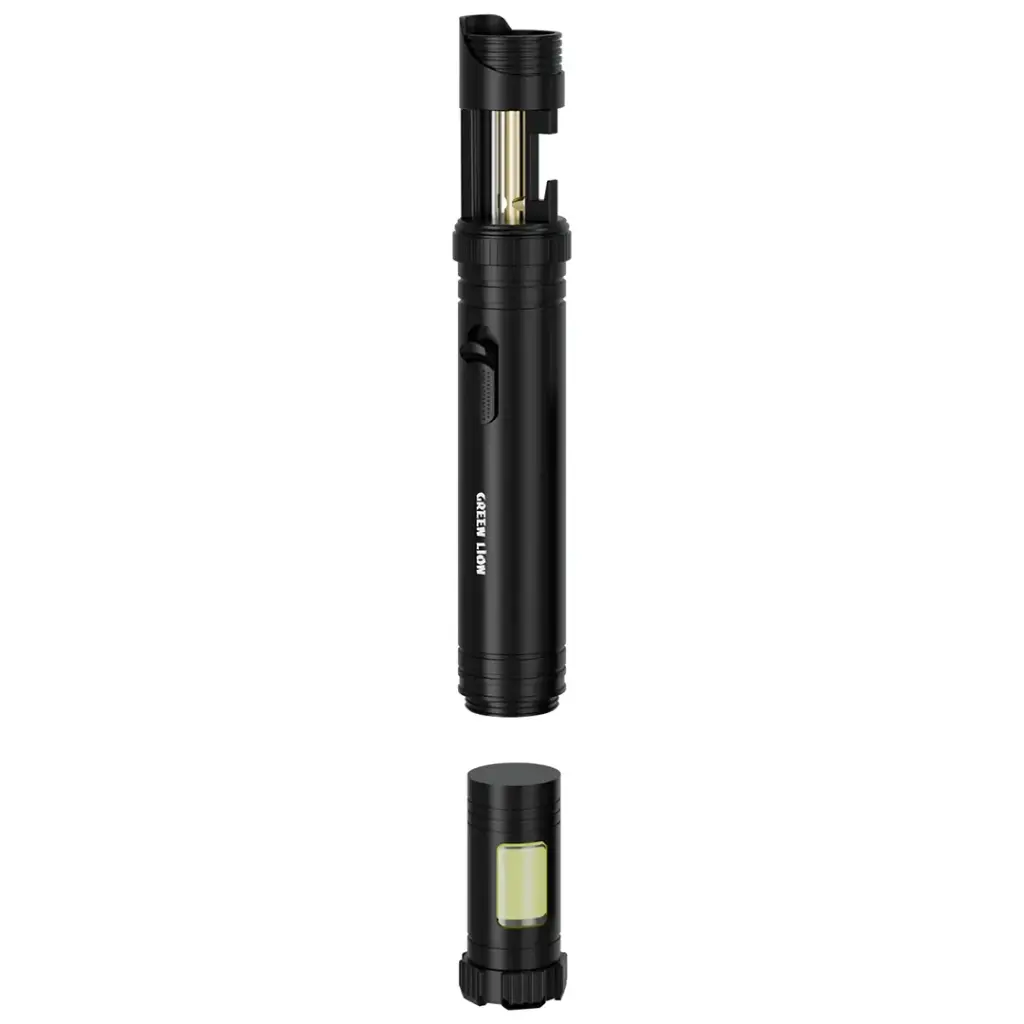 Green Lion Jet Lighter X LED Torch & Flame Lighter