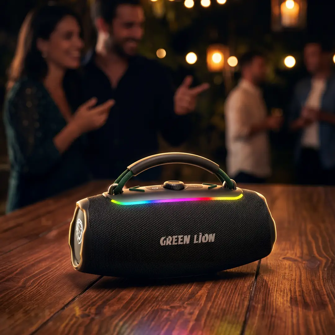 Green Lion Wave 30 Portable Speaker - Black 2