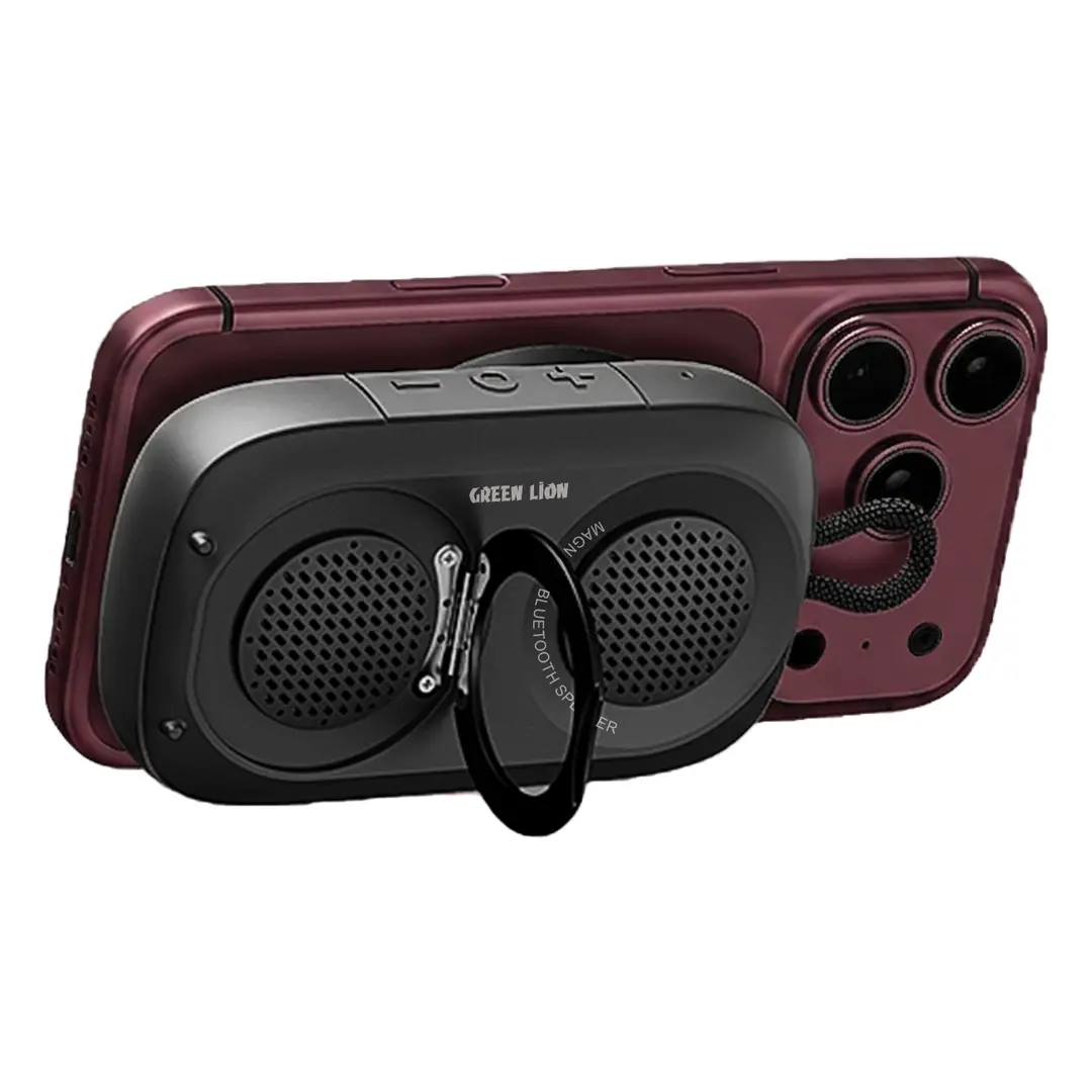 Green Lion Mag Bluetooth Speaker V6.0 with TWS - Black 3