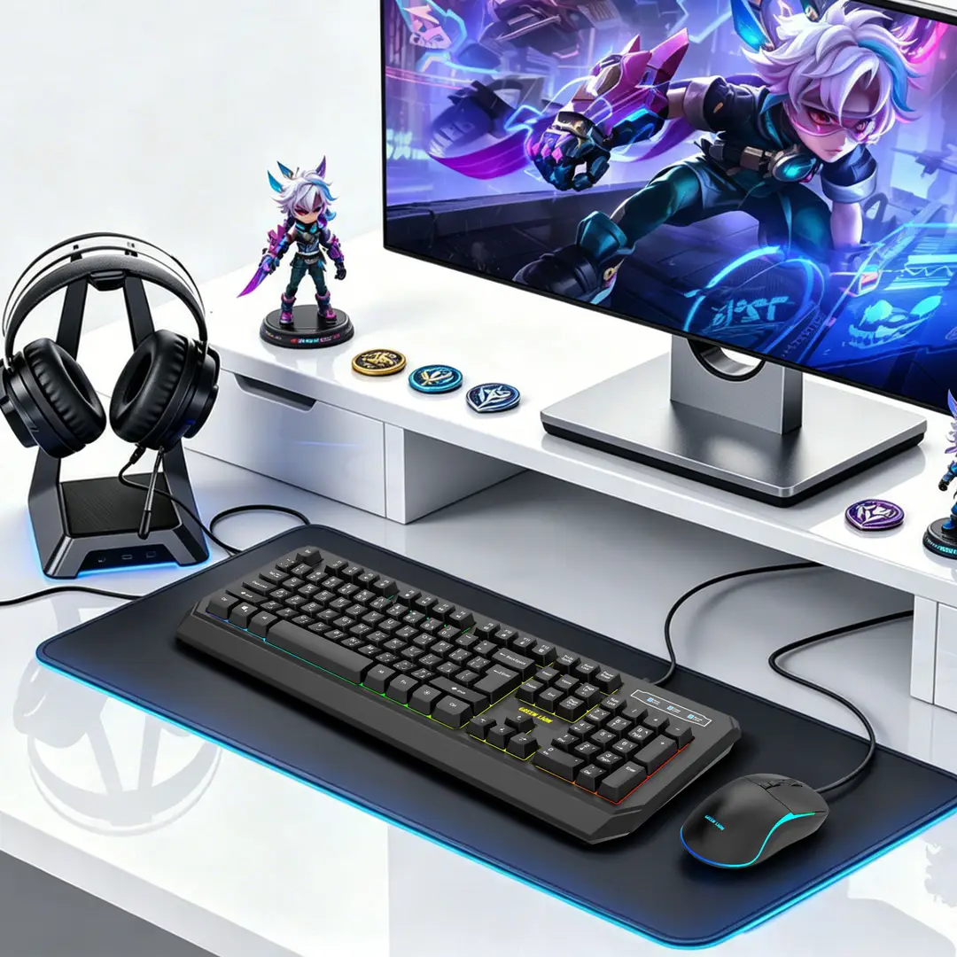 Green Lion GKM-65 Gaming Mouse & Keyboard Combo 2