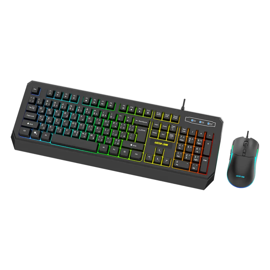 Green Lion GKM-65 Gaming Mouse & Keyboard Combo 3
