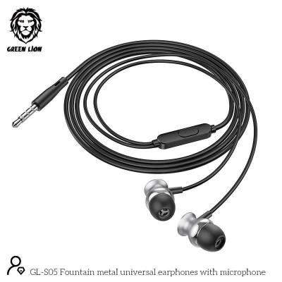 Green Lion Metal Earphone 3.5mm 5