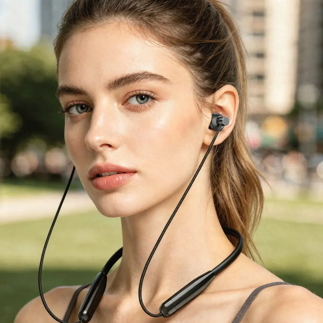 Green Lion Vibe Wireless Neckband Earphones 2