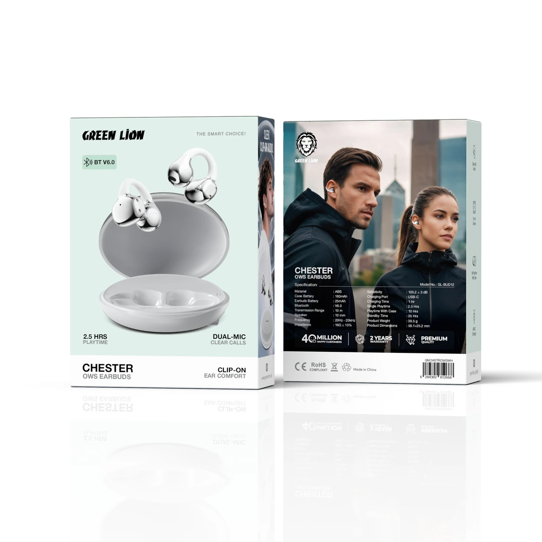 Green Lion Chester OWS Clip-On Open-Ear Earbuds 5