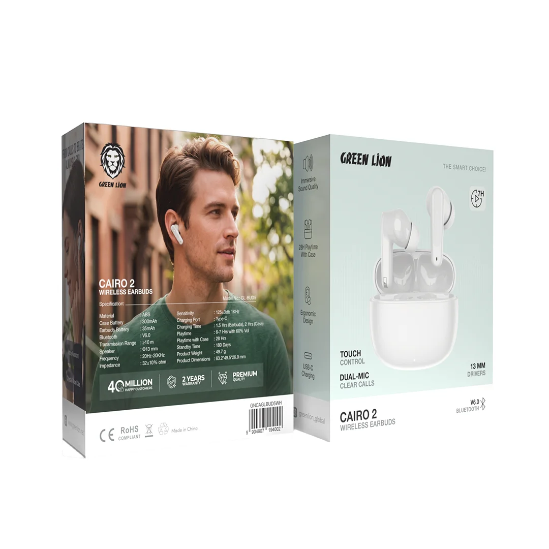 Green Lion Cairo 2 Wireless Earbuds 4