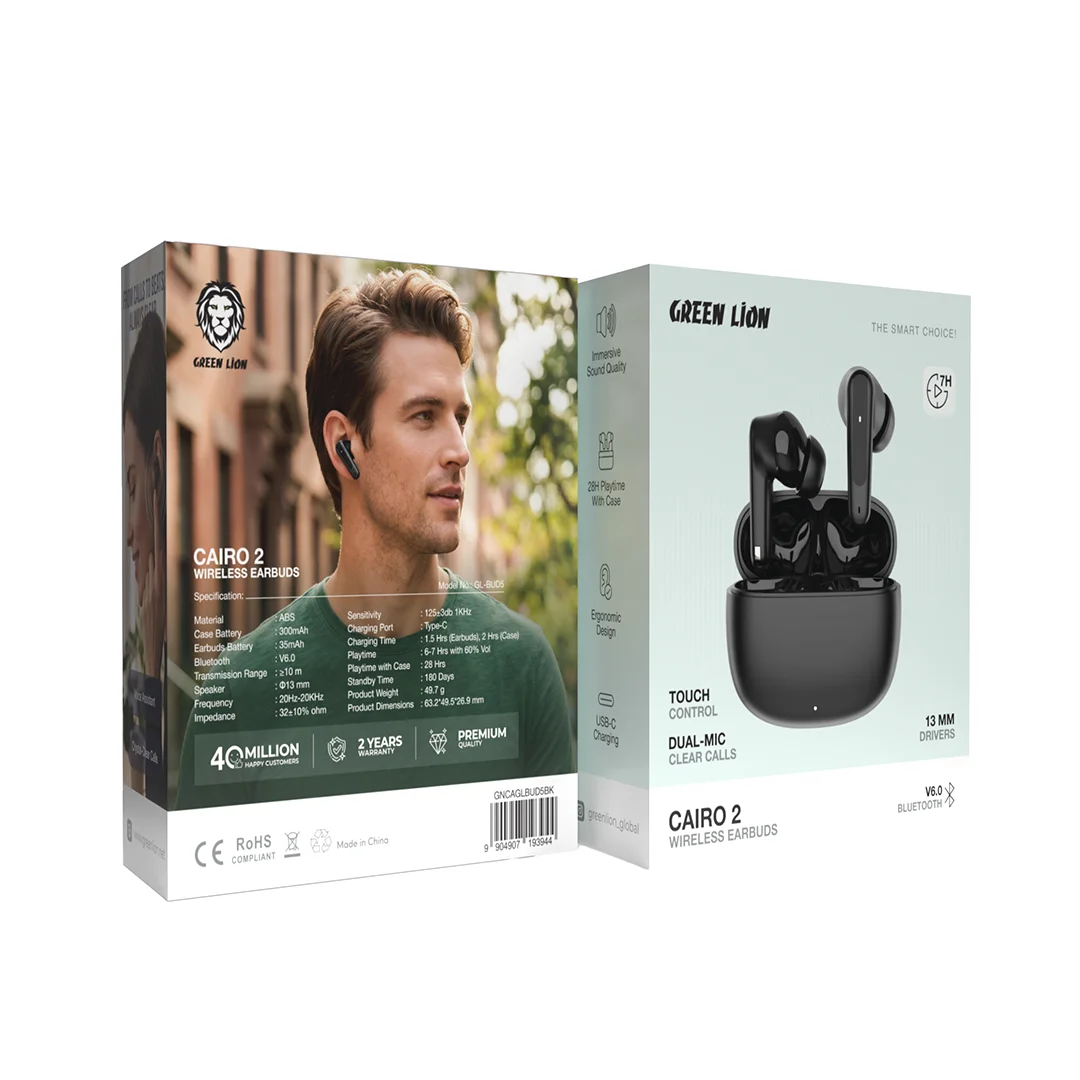 Green Lion Cairo 2 Wireless Earbuds 7