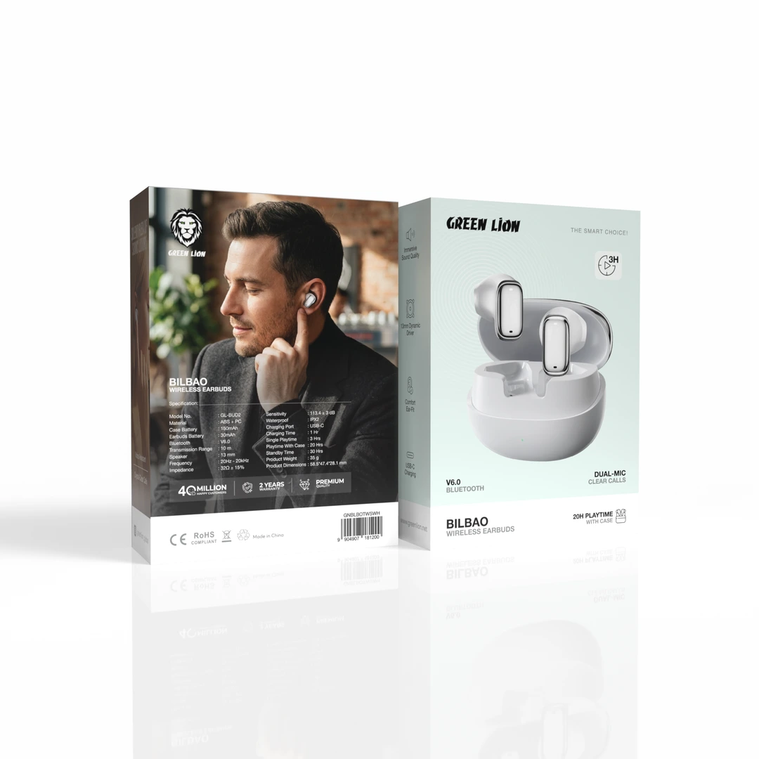 Green Lion Bilbao True Wireless Earbuds 3